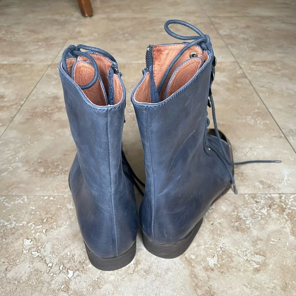 Jeffrey Campbell Zorro Leather Boots Size 6 - Picture 5 of 16